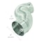 Deflecto Deflect-O Jordan 24 in. L X 4 in. D Silver/White Aluminum Duct Connector MAC36024/6 - alternate 3
